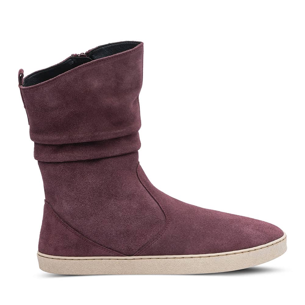 Groundies Odessa GS1 Boots Womens Burgundy